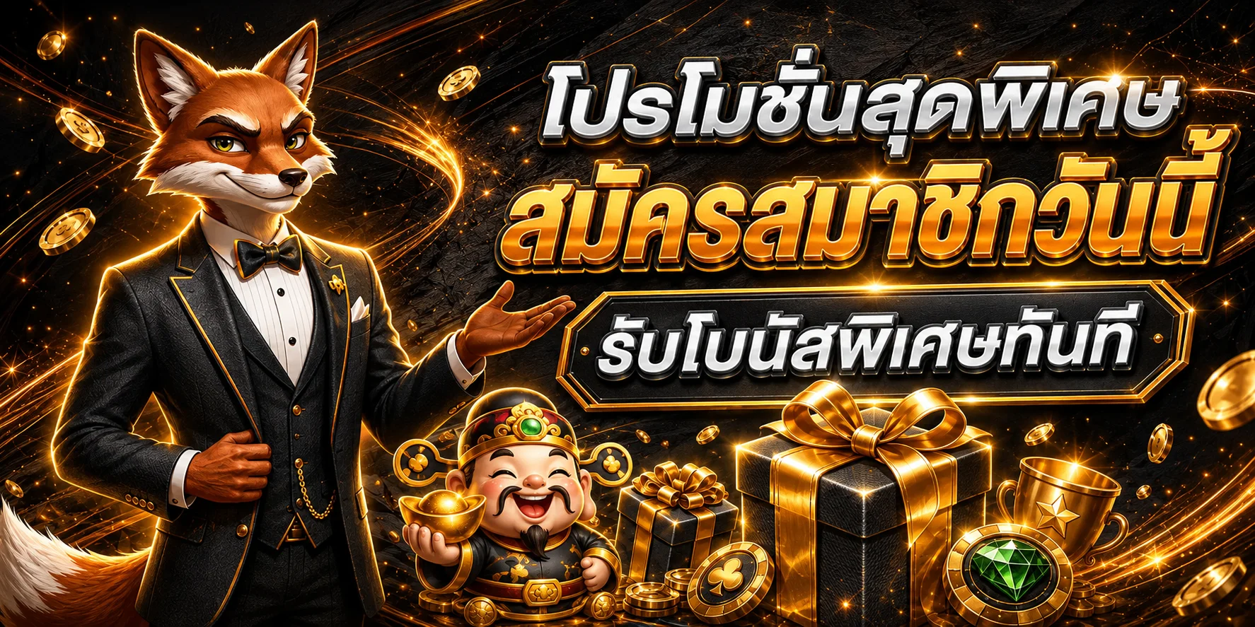 โปรโมชั่นพิเศษสำหรับสมาชิก BGSLOT789